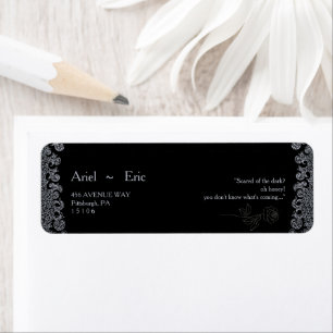 Adresse de retour de la fête de bachelorette gothi