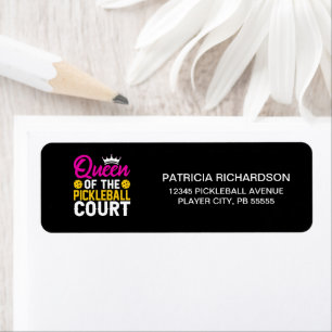 Adresse de retour de la Reine du Pickleball Court 