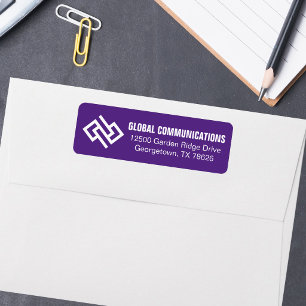 Adresse de retour de la société de technologie cyb