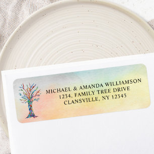 Adresse de retour de l'arbre familial