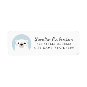 Adresse de retour de l'ours polaire