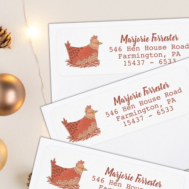 Adresse de retour de Mother Hen (Créateur téléchargé)
