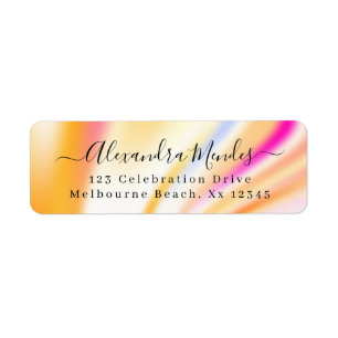 Adresse de retour de script simple et moderne