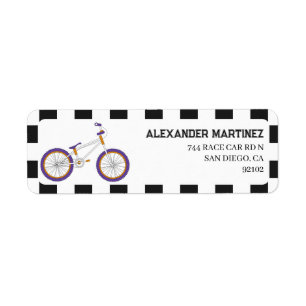 Adresse de retour de vélo BMX