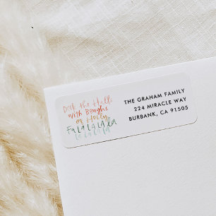 Adresse de retour Deck the Halls