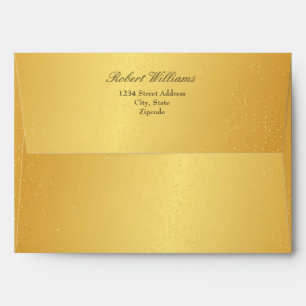 Adresse de retour des enveloppes de courrier Gold