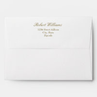 Adresse de retour des enveloppes de courrier Gold