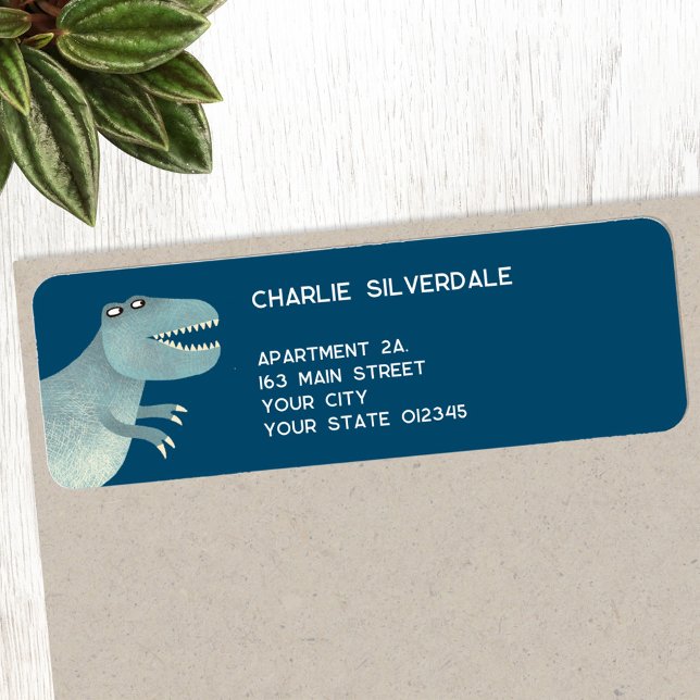 Adresse de retour Dinosaur (Créateur téléchargé)