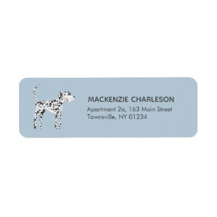 Adresse de retour du chien dalmate