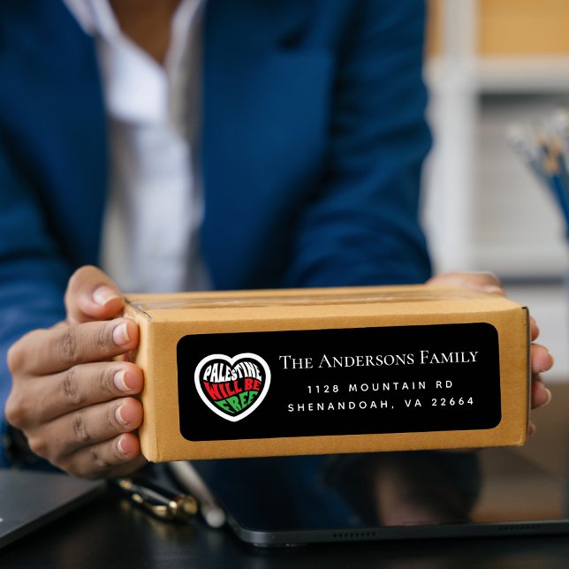 Adresse de retour famille Palestine (Palestine Return Address)