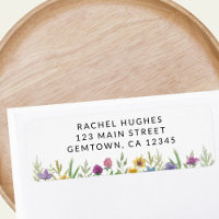Adresse de retour Floral