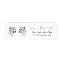 Adresse de Retour Guépard | Style Élégant de Faune