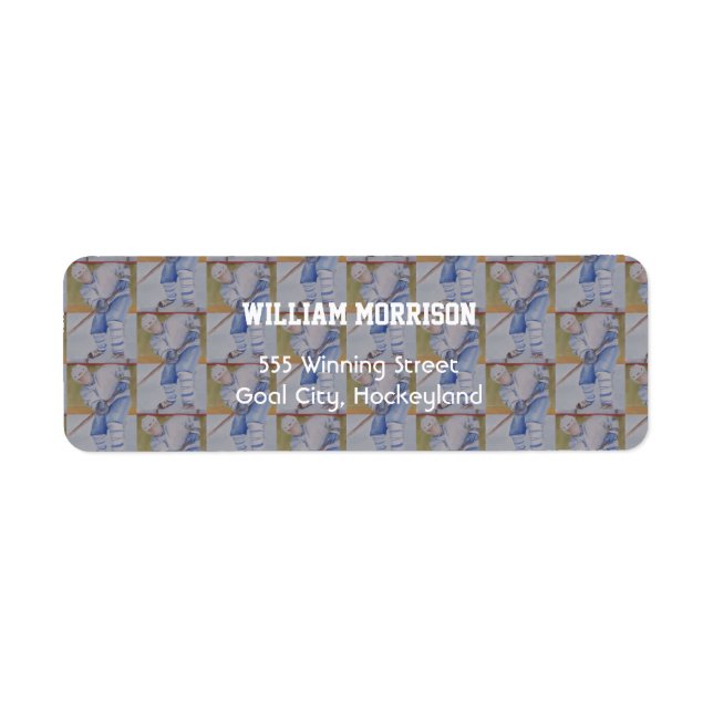 ADRESSE DE RETOUR HOCKEY (Devant)