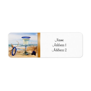 Adresse de retour Label Beach Wedding