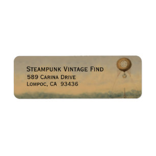 Adresse de retour Lavel de Steampunk
