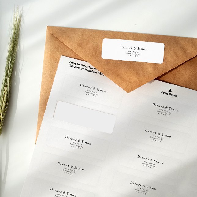 Adresse de retour minimale (Créateur téléchargé)