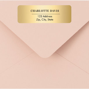 Adresse de retour or