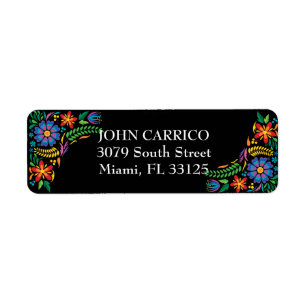 Adresse des fleurs mexicaines