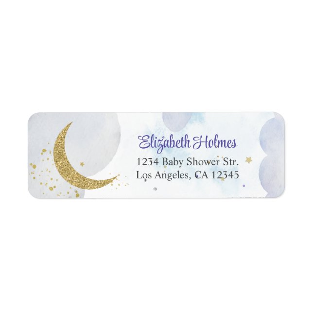 Adresse du Baby shower de la Parties scintillant d (Devant)