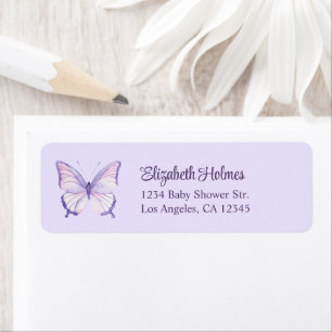 Adresse du Baby shower papillon pourpre