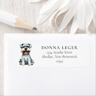 Adresse du chien Schnauzer