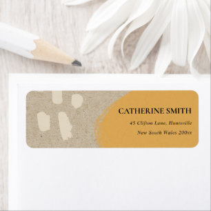ADRESSE KRAFT ORANGE ROUTE ABSTRAITE MODERNE