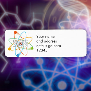 Adresse scientifique personnalisée UP AND ATOM