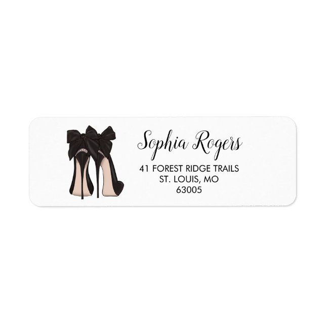 Adresse Stiletto haut talons embellie (Devant)