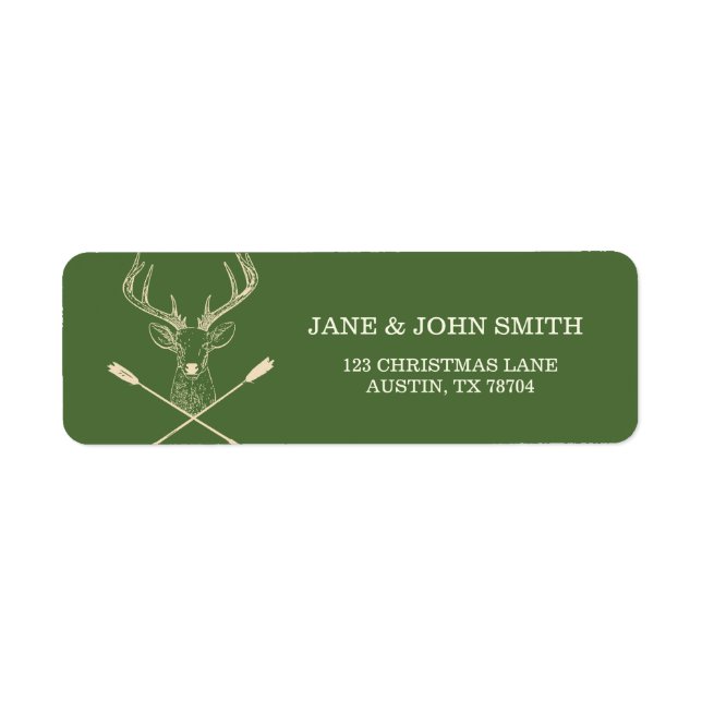Adresse traditionnelle de chasse aux cerfs Flèches (Devant)