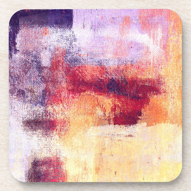 Adria Abstract Beverage Coaster (Front)