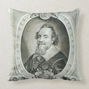 Adriaen Pauw (1585-1653) from 'Portraits des Homme Throw Pillow