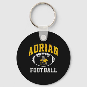 Adrian College Football Athletics Vintage Sports A Keychain