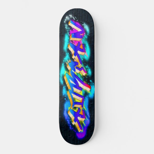 ADRIAN Customized Graffiti Skateboard (Front)