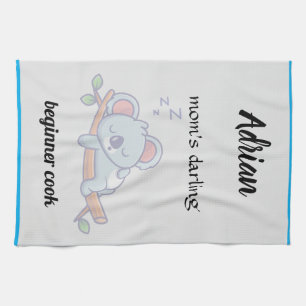 Adrian mom's darling beginner cook kitchen towel