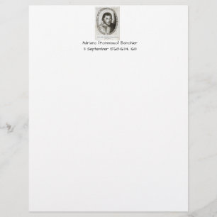 Adriano Tommaso Banchier Letterhead