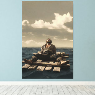 Adrift canvas print