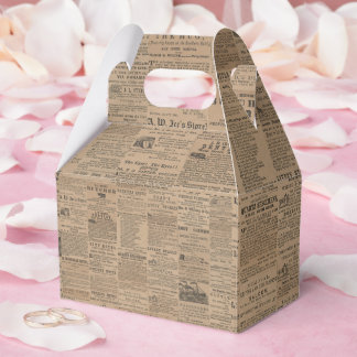 Ads of the Past, NY 1856 Favor Box