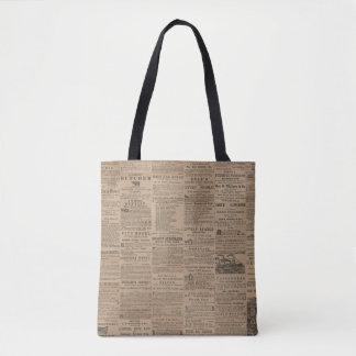 Ads of the Past, NY 1856 Tote