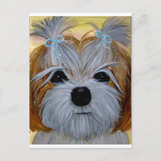 adShihTzu8x10.jpg Postcard