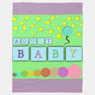 Adult Baby Blanket/ AB Blanket/ Super cute Blanket