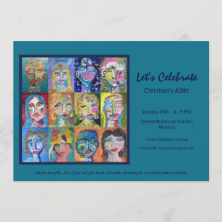 Adult Birthday Party Invitation