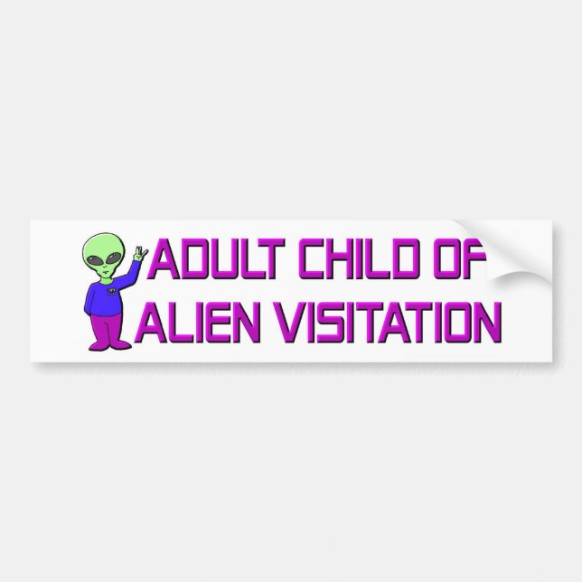 Adult Child Bumper Sticker (Front)