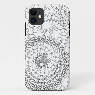 Adult Colouring Geometric Design iPhone 11 Case