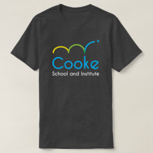 ADULT Cooke Logo Tee, Dark Grey T-Shirt