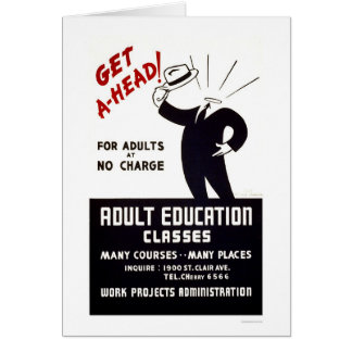 Adult Education Classes 1938 WPA