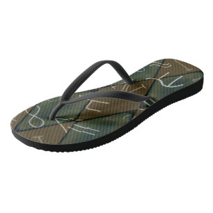 Adult Flip Flops, Slim Straps Flip Flops