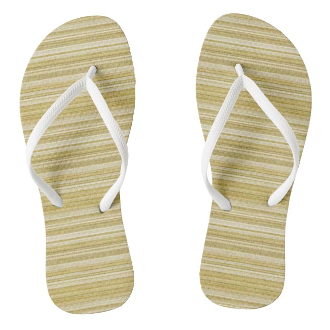 Adult Flip Flops, Slim Straps Flip Flops (Footbed)