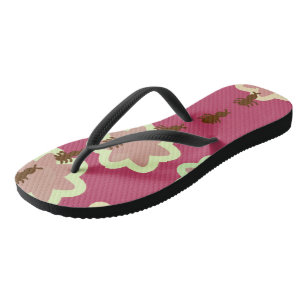 Adult Flip Flops, Slim Straps Flip Flops