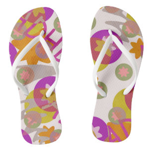 Adult Flip Flops, Slim Straps Flip Flops