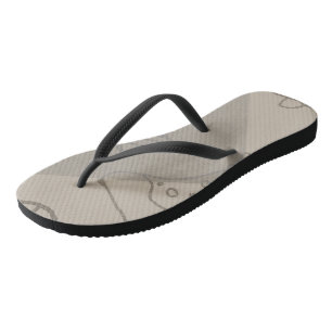 Adult Flip Flops, Slim Straps Flops